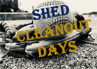 VOLUNTEER OPPORTUNITY: Shed Cleanouts